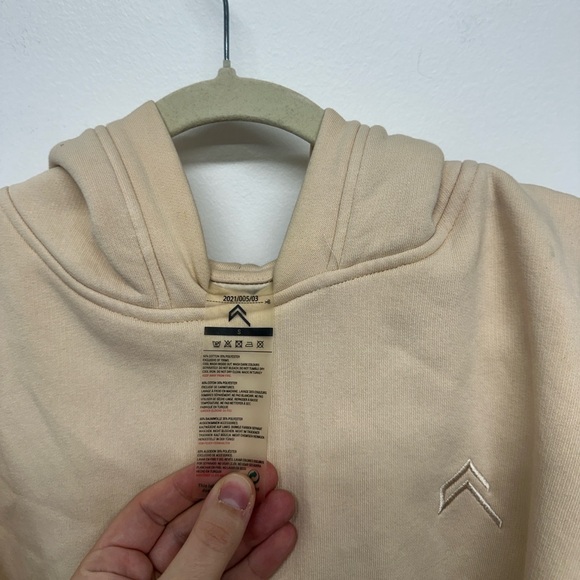 Oner Active Limited Edition Classic Lounge Hoodie Oatmeal Size S - Picture 10 of 14